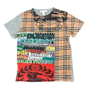Burberry Gray T-Shirt Kids Size 8
